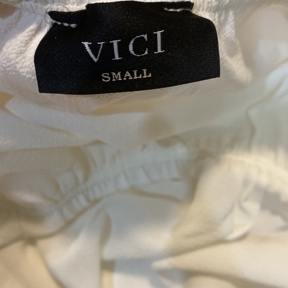 New Vici Crystal Clear white supreme Jumpsuit - Picture 9 of 10